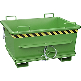 Bodemklepcontainer BKB 500, groen