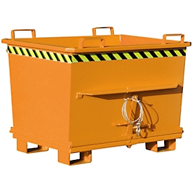 Bodemklepcontainer BKB 700, oranje