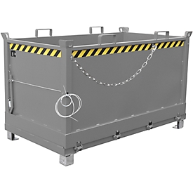 Bodemklepcontainer FB 1500, grijs