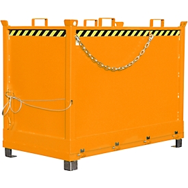 Bodemklepcontainer FB 2000, oranje