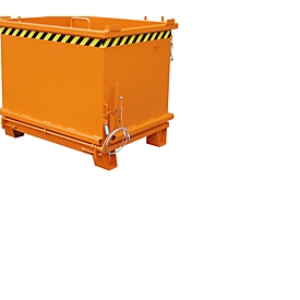 Bodemklepcontainer SB 1000, oranje