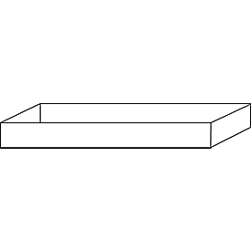 Bodemopvangbak Abz voor asecos veiligheidskasten van de series Q30, Q90 en S90, polypropyleen, grijs, B 1049 x D 505 x H 116 mm, 33 l