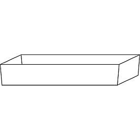 Bodenauffangwanne STAWA-R für asecos Sicherheitsschränke der Q30, Q90 und S90 Serie, Stahlblech, lichtgrau, B 1042 x T 507 x H 86 mm, 33 l