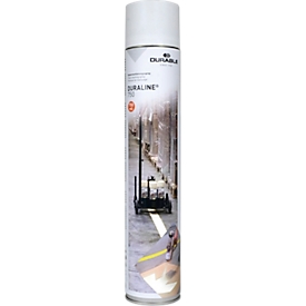 Bodenmarkierungsspray Durable DURALINE®, Inhalt 750 ml, weiß ähnlich RAL 9003