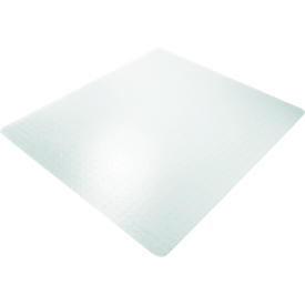Bodenschutzmatte Duragrip Meta- RS Office Products, für Teppichböden, Ankernoppen, strukturiert, transparent, L 1200 x B 900 mm