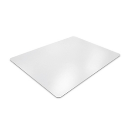 Bodenschutzmatte Floortex Valuemat, rechteckig, für Hartböden, Stärke 0,16 mm, L 1200 x B 900 mm, Vinyl, transparent