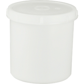 Boîte à couvercle vissable, rond, 500 ml, Ø 104 x H 100 mm