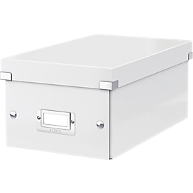 Boîte d'organisation DVD Click + Store LEITZ®, blanc