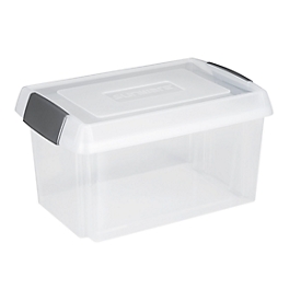 Boîte de rangement Sunware Nesta Office Box, avec couvercle surélevé, plastique, 60 l