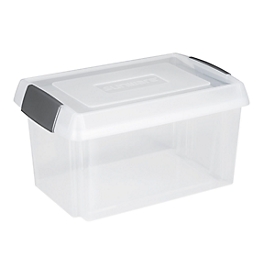Boîte de rangement Sunware Nesta Office Box, couvercle surélevé inclus, plastique, 60 l