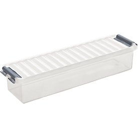 Boîte de rangement Sunware Q-line Mix &amp; Match, 0,9 l, L 270 x L 86 x H 60 mm