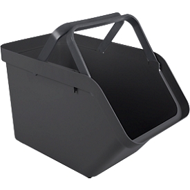 Boîte de transport Sunware® Sigma Home, volume 30 l, poignées rabattables, L 493 x l 270 x H 298 mm, polypropylène recyclé, anthracite