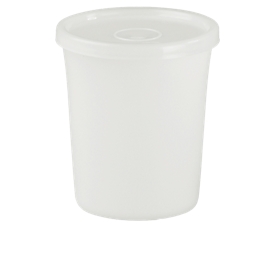 Boîte universelle  -  Ø 78 x H 88 mm -250 ml  avec couvercle