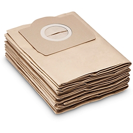 Bolsas de filtro de papel para aspirador en seco KÄRCHER® T 12/1, 10 unidades