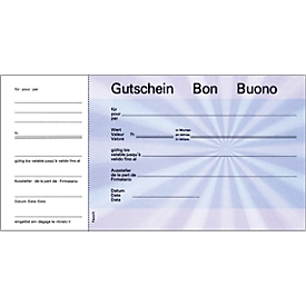 Bons d'achat avec talon Favorit, 25 feuilles