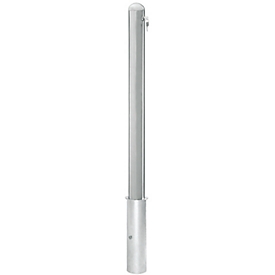 Borne en inox, avec hémisphère, amovible, fermeture simultanée