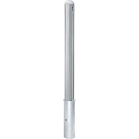 Borne en inox, avec hémisphère, dispositif demi-cylindre profilé