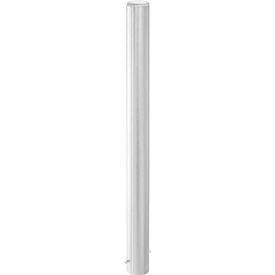 Borne en inox Plus, fixe, à bétonner, pieu d'ancrage