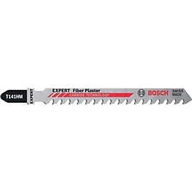 BOSCH decoupeerzaagblad T 141 TCT, voor vezelcementplaten/droogbouw, L 100 mm, hardmetaaltechnologie, tandsteek 4,3 mm