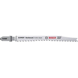 BOSCH decoupeerzaagblad T 308 BF, hardhout 2-zijdig, L 117 mm, voor laminaat &amp; multiplex, T-as, tandsteek 2,2 mm, 5 stuks