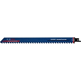Bosch Säbelsägeblatt Expert Aerated Concrete S1241HM, L 300 mm, B 22 mm, TPI 3, für Porenbeton