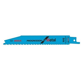 Bosch Säbelsägeblatt S 123 XF, Bimetall, für Metall, L 150 x B 19 mm, TPI 8-14, progressive Zahnteilung
