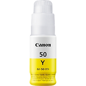 Bouteille d'encre Canon GI-50 Y, jaune