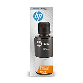 Bouteille d'encre originale HP 31, pack individuel, noir-pigmenté