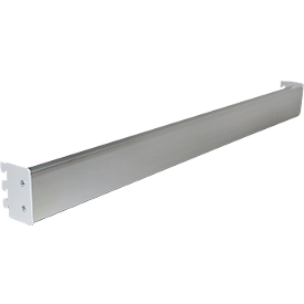 BP boxprofiel Treston M500, voor roterende gereedschapshouder, voor module M500, B 486 x D 55 x H 75 mm, geanodiseerd aluminium, RAL7035 (lichtgrijs)