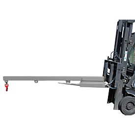 Bras de levage pour chariot élévateur, 2400 - 5,0, gris RAL 7005