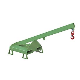 Bras de levage pour chariot élévateur, LA 25 - 1,0, vert RAL 6011