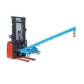Bras de levage pour chariot élévateur, LAT 25 - 1,0, bleu RAL 5012