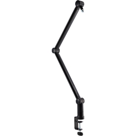 Bras pivotant Kensington A1020, support de bureau, pour microphones/webcams/systèmes d'éclairage, passage de câbles, noir