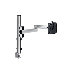 Bras pivotant pour écran TSS Single 450 Novus, pince de 14 à 40 mm, H 445 mm, bras pliable,