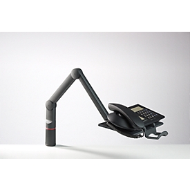 Bras porte-téléphone TalkMaster Novus, pivotant, anthracite