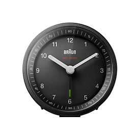 Braun BC07 - Wecker - rund - Quarz - Schreibtisch