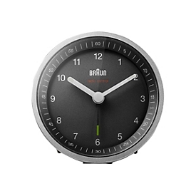 Braun BC07 - Wecker - rund - Quarz - Schreibtisch