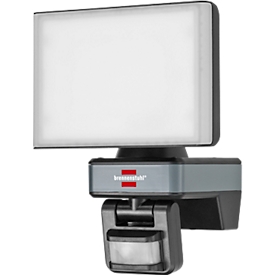 Brennenstuhl Connect Projecteur LED WF 2050 P, fonction WLAN, avec détecteur de mouvement, 20 W, 2400 lm, IP54, L 130 x l 160 x H 210 mm, noir