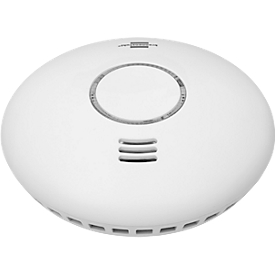 Brennenstuhl Connect WRHM0 smoke and heat detector, 2.4 GHz Wi-Fi, app notification, 85 dB, EN 14604, incl. batteries