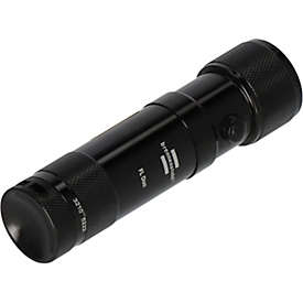 Brennenstuhl Eco-LED Laser Light, 8xLED, Metallgehäuse, Laserpointer, 720 Min. Leuchtdauer, IP20, schwarz