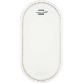 Brennenstuhl LED Lampe ovale OL 1650, 1680 lumens, IP65, 4000K, plastique, montage mural et au plafond, antichoc, blanc