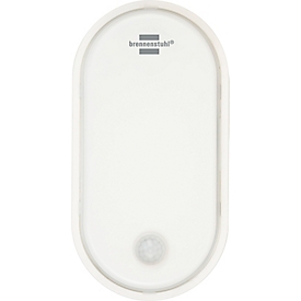 Brennenstuhl LED ovale lamp OL 1650 P, 1680 lumen, bewegingsmelder, IP54, plafond-/muurbevestiging, 4000K, wit