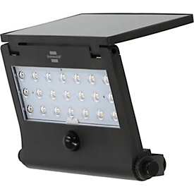 Brennenstuhl Solar LED Spot SOL 1000 Pad, 1000 lumens, IP65, détecteur de mouvement et de crépuscule, 4 modes, noir