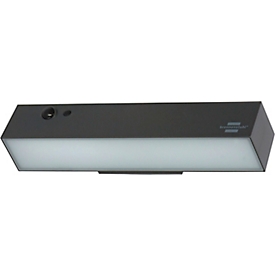 Brennenstuhl Solar LED Strahler SOL 1000 Cubus, 1000 Lumen, 4 Lichtmodi, Bewegungsmelder 120°, IP54, Wandmontage, grau
