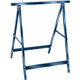 Brennenstuhl werkschraag MB 110, 110 kg draagvermogen, stalen vierkante buis, inklapbaar, met kunststof bekleding, B 80 x H 710 mm