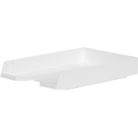 Briefkorb Biella Parat-Plast, für Dokumente bis zu C4, L 350 x B 245 x H 60 mm, weiss