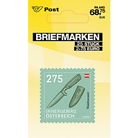 Briefmarken á € 2,75 (PRIO S Inland), 25 Stk.