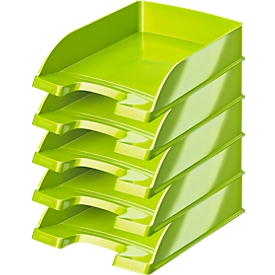 Brievenbak  Wow 5226 LEITZ®, groen, 5 stuks