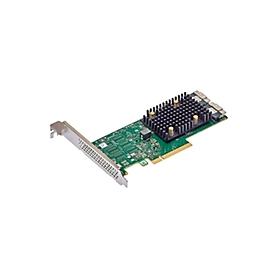 BROADCOM 9500 series 16i Tri-Mode - Hostbus-Adapter - 16 Sender/Kanal - SATA 6Gb/s / SAS 12Gb/s / PCIe 4.0 (NVMe)