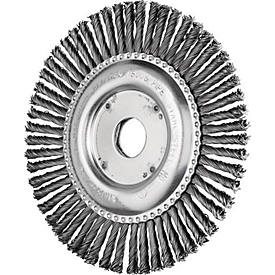 Brosse ronde RBG 11506/22,2 PIPE ST 0,50, diamètre 115 mm, épaisseur de fil 0,5 mm, STA 6 mm